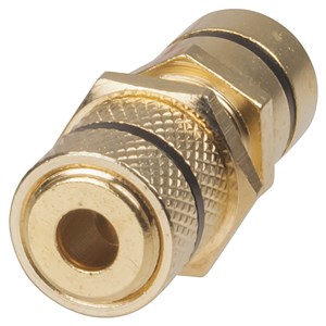 UNSPECIFIED MANUFACTURER (COMPONENT) GOLD/BLACK BANANA/BIND SOCKET FOR SPEAKER CONNECTIONS