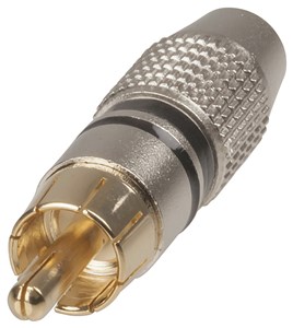 GENERIC/UNSPECIFIED MANUFACTURER QUALITY GOLD RCA PLUGS - SECURE AUDIO CONNECTIONS