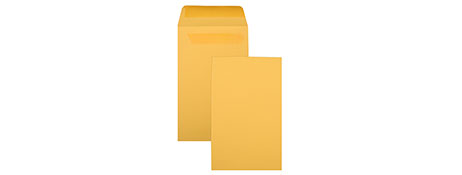 UNSPECIFIED MANUFACTURER GOLD SELF SEAL SEED POCKET ENVELOPES P6 (135X80MM)