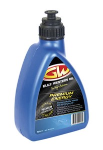 GULF WESTERN OIL GULF WESTERN PREMIUM LOW VISCOSITY ENGINE OIL FOR PEAK PERFORMANCE