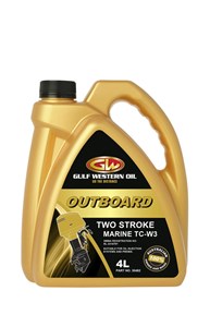 GULF WESTERN 30482 OUTBOARD ENGINE OIL - BLUE DYED