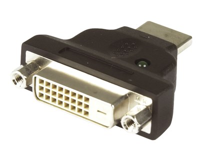 GENERIC/UNSPECIFIED MANUFACTURER HDMI TO DVI-D ADAPTER PLUG TO SOCKET - RELIABLE CONNECTION