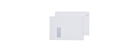UNSPECIFIED MANUFACTURER HEAVY DUTY C4 BOOKLET MAILERS WITH EASY OPEN STRIP SEAL
