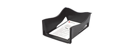 UNSPECIFIED MANUFACTURER JUMBO A4 STACKABLE DOCUMENT TRAYS - EXTRA THICK PLASTIC