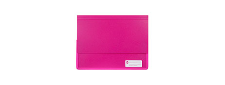 MARBIG HEAVY DUTY PINK A4 DOCUMENT WALLET - 450 PAGES