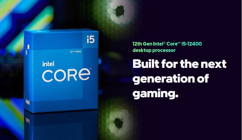 INTEL CORE I5-12400F DESKTOP PROCESSOR - POWER YOUR PC BUILD