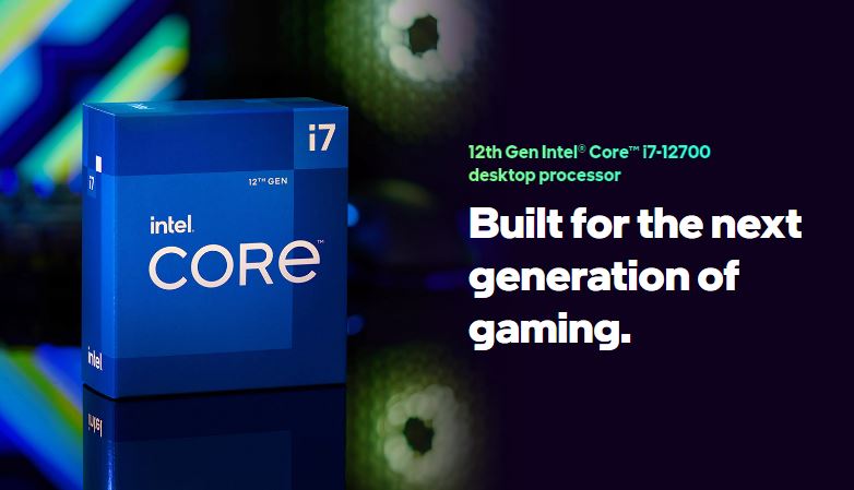 INTEL CORE I7-12700 DESKTOP PROCESSOR - 12TH GEN POWER