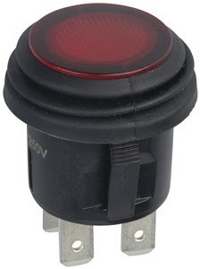 UNSPECIFIED MANUFACTURER ILLUMINATED PUSHBUTTON SWITCH 6A IP56 NEON INDICATOR