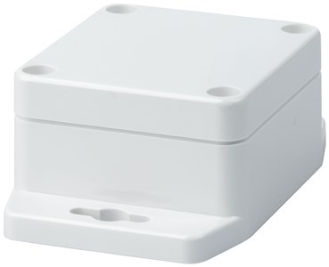 UNSPECIFIED MANUFACTURER DURABLE POLYCARBONATE ENCLOSURE WITH MOUNTING FLANGE