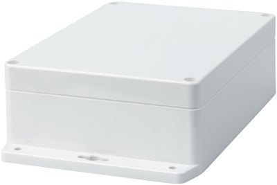 UNSPECIFIED MANUFACTURER POLYCARBONATE ENCLOSURE WITH FLANGE - IP65 RATED