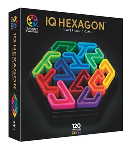 PREMIUM BOX IQ-HEX BRAIN GAME: UNIQUE HEXAGONAL GRID PUZZLE CHALLENGE