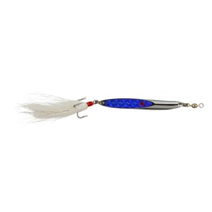 UNSPECIFIED MANUFACTURER HOLOGRAPHIC BLUE DARTING FISHING FLY LURE - HIGH QUALITY HOOK