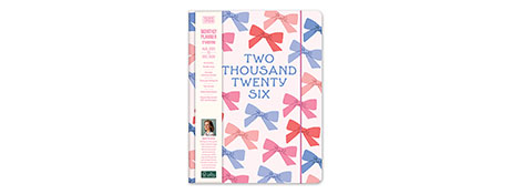 ORANGE CIRCLE JUST RIGHT MONTHLY PLANNER 2025-2026 - COLOURFUL & PRACTICAL