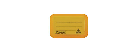 KEVRON ID30 ORANGE PLASTIC KEY TAGS FOR EASY IDENTIFICATION