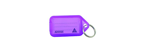 KEVRON LILAC ID5 PLASTIC KEY TAGS FOR EASY IDENTIFICATION
