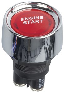 UNSPECIFIED MANUFACTURER ILLUMINATED ENGINE START SWITCH - 12VDC 50A PUSHBUTTON