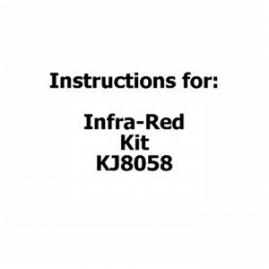 UNSPECIFIED MANUFACTURER INFRARED KIT KJ8058 INSTRUCTIONS MANUAL - EASY SETUP GUIDE