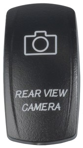 GENERIC SWITCH ACCESSORIES LASER ETCHED REAR VIEW CAMERA COVER FOR ROCKER SWITCH