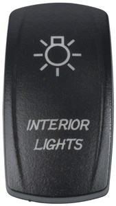 GENERIC/COMPONENT SUPPLIER LASER ETCHED ROCKER SWITCH COVER - PROFESSIONAL INTERIOR LIGHT