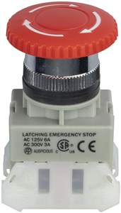 UNSPECIFIED MANUFACTURER LATCHING EMERGENCY STOP SWITCH FOR INDUSTRIAL SAFETY