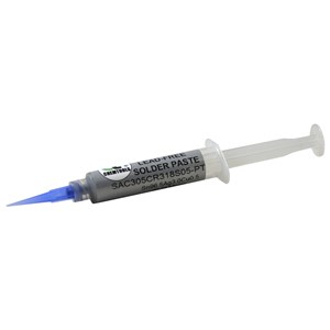 UNSPECIFIED MANUFACTURER LEAD FREE SOLDER PASTE SYRINGE 10G FOR ELECTRONICS REPAIR