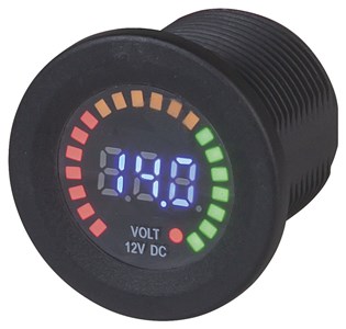 UNSPECIFIED MANUFACTURER LED VOLTMETER 5-15VDC WITH BAR GRAPH DISPLAY