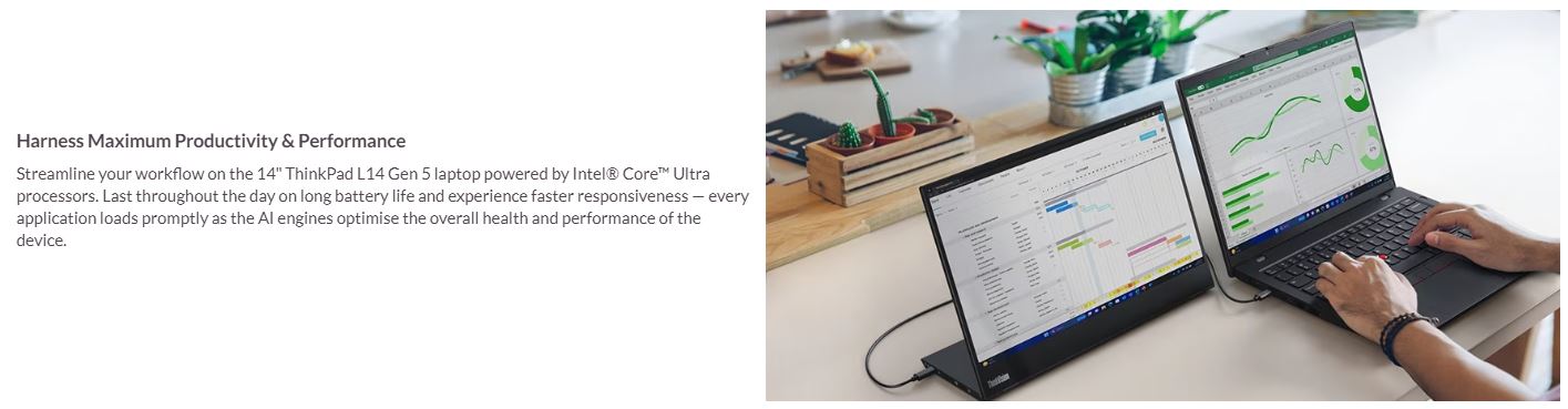 LENOVO 21.5" FHD MONITOR - CRISP VISUALS FOR WORK & HOME