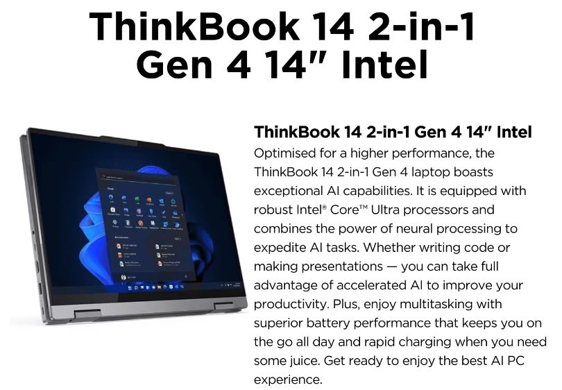 LENOVO 21MX000MAU THINKCENTRE TINY DESKTOP PC FOR GERALDTON