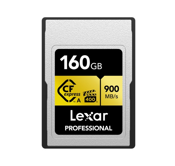 LEXAR GOLD 160GB SDXC UHS-I CARD FOR RELIABLE CAPTURE