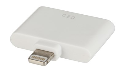 LIGHTNING™ LIGHTNING TO 30-PIN APPLE ADAPTOR FOR OLDER GEAR