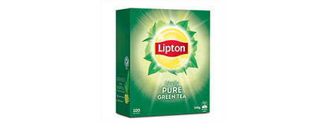 LIPTON GREEN TEA CITRUS FLAVOUR - 100 BAGS FOR DAILY WELLNESS