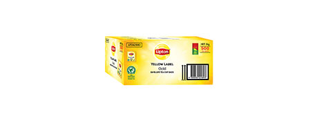LIPTON YELLOW LABEL TEA BAGS - 500 PACK FOR OFFICES & CANTEENS