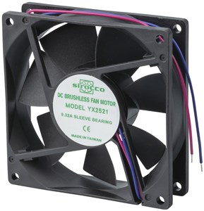 UNKNOWN MANUFACTURER QUIET 59CFM MINI COOLING FAN WITH LOW POWER DRAW