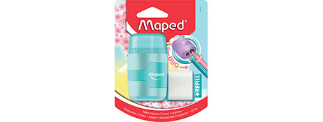 MAPED PASTEL PENCIL SHARPENER WITH PROTECTIVE CASE
