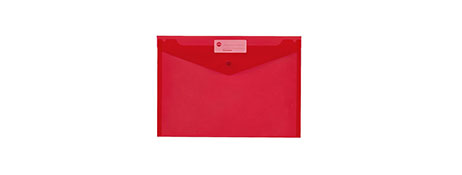 MARBIG RED 150 PAGE DOCUMENT HOLDER - SECURE & DURABLE