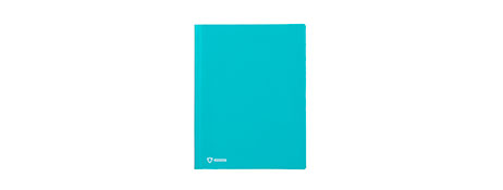 MARBIG A3/A4 ANTIMICROBIAL DISPLAY BOOK - BLUE