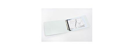 MARBIG A3 WHITE 300 PAGE DISPLAY BINDER FOR LARGE DOCUMENTS