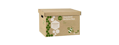 MARBIG ARCHIVE BOX FOR FOOLSCAP & LEVER ARCH FILES