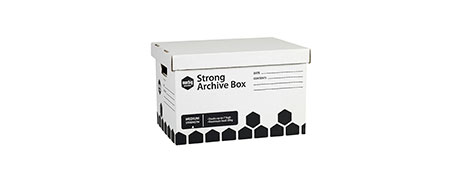 MARBIG ARCHIVE BOX FOR FOOLSCAP & LEVER ARCH FILES