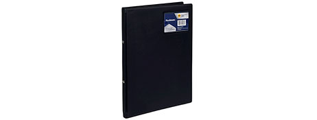 MARBIG DURABLE BLACK A4 2-RING FLEXIBINDER FOR PRESENTATIONS