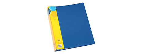 MARBIG BLUE A4 60 PAGE NON-REFILLABLE DISPLAY BOOK