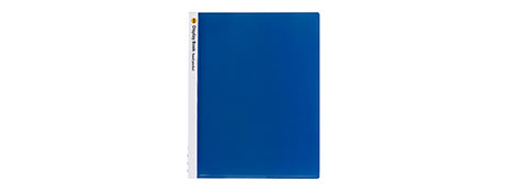 MARBIG A4 NON-REFILLABLE BLUE DISPLAY BOOK FOR PRESENTATIONS