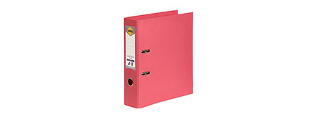 MARBIG CORAL A4 LEVER ARCH FILE - 75MM CAPACITY