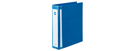 MARBIG DELUXE A4 BLUE RING BINDER - 400 PAGE CAPACITY