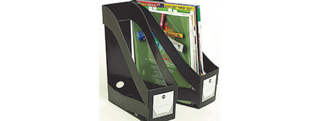 MARBIG ENVIRO MAGAZINE HOLDER FOR TIDY OFFICE STORAGE