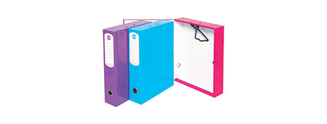 MARBIG FOOLSCAP DOCUMENT BOX - BLUE STORAGE FOR 400 SHEETS