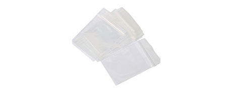 MARBIG CLEAR PRESS SEAL BAGS 75X100MM - PACK OF STORAGE