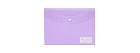 MARBIG A4 DOCUMENT HOLDER PURPLE - SECURE & DURABLE STORAGE