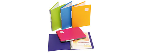 MARBIG REFILLABLE DISPLAY BOOKS - ASSORTED COLOURS & POCKETS