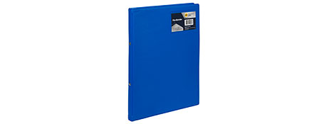 MARBIG A4 ROYAL BLUE 2-RING FLEXIBINDER FOR PRESENTATIONS